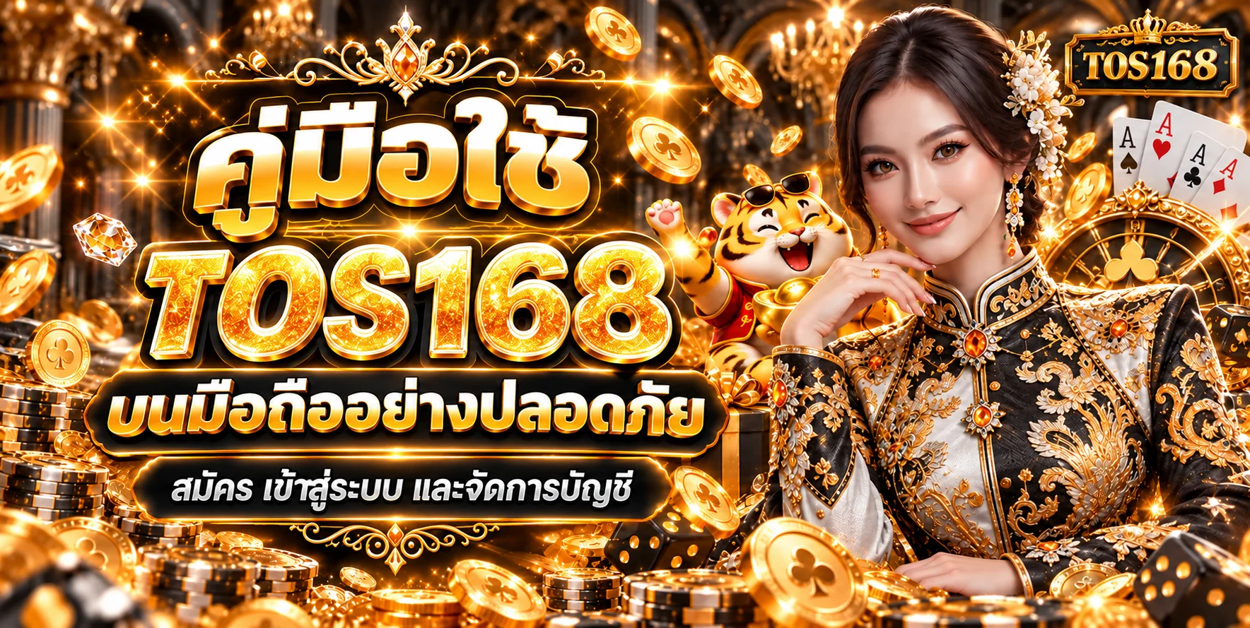 ทศ 168 คู่มือใช้ TOS168 บนมือถืออย่างปลอดภัย